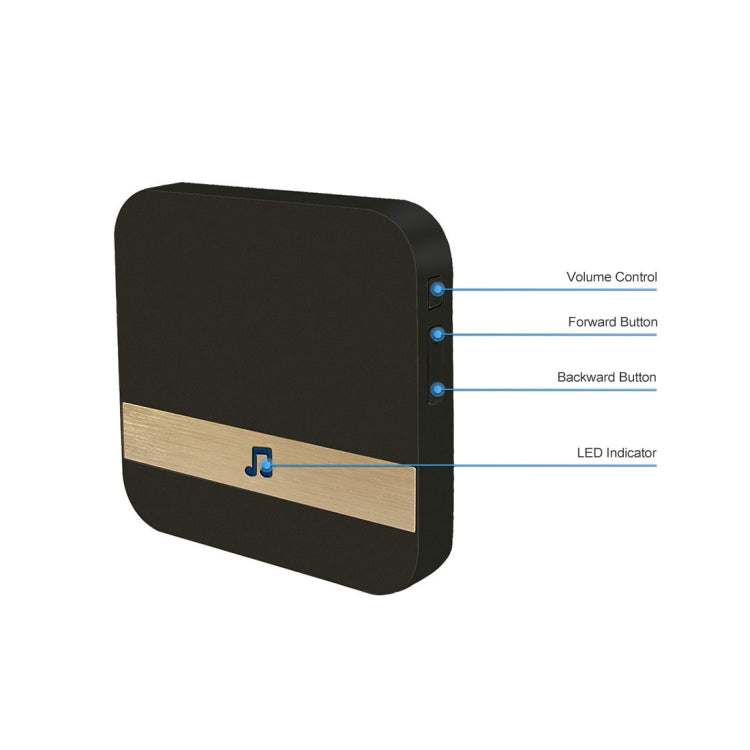 B10 52 Chimes 110dB Doorbell Receiver Low Power Consumption Home Door Tools, US Plug, AC 90-260V, B10 Black US Plug, B10 White US Plug B10 52 Chimes 110dB Doorbell Receiver Low Power Consumption Home Door Tools, US Plug, AC 90-260V, B10 Black US Plug, B10 White US Plug
